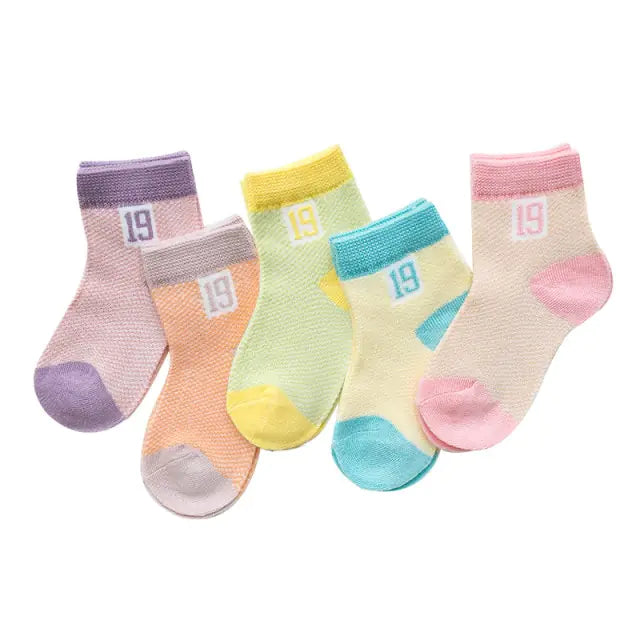 Cotton Mesh Baby Socks